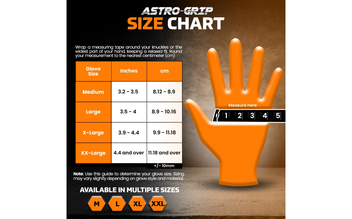 SAS Safety Group | Astro-Grip® Powder-Free Exam Grade Nitrile